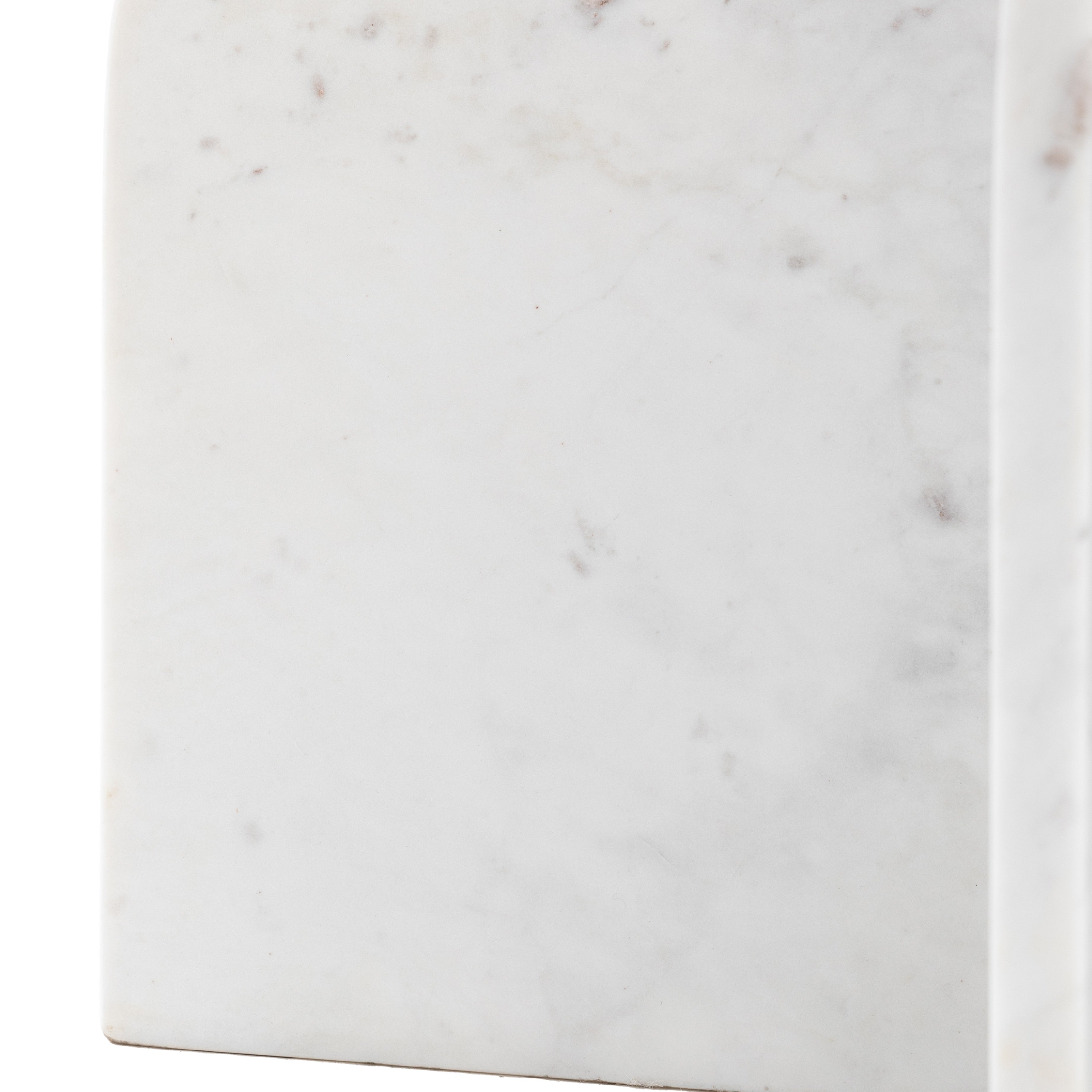 Amalfi Round Marble Coffee Table | White